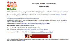 Desktop Screenshot of bepi.com
