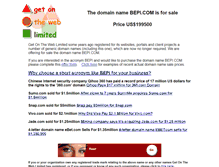 Tablet Screenshot of bepi.com